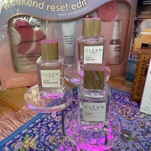 Women's Fragrance Set - Pink and Gold